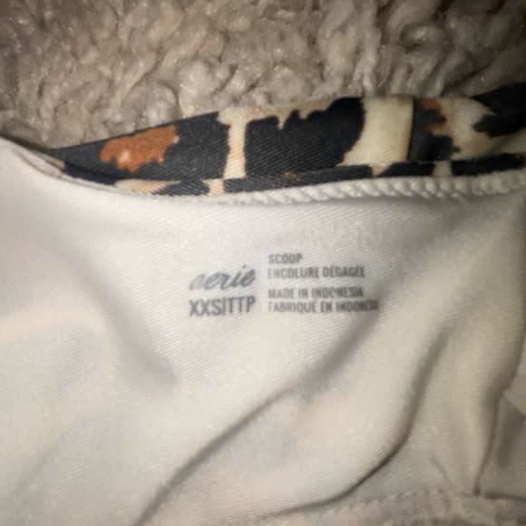 XXS Aerie cheetah print bathing suit top - Picture 3 of 3